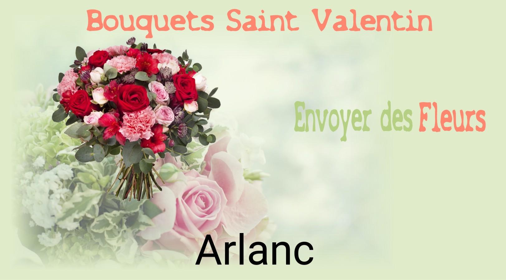 Roses de Saint-Valentin livrées à Arlanc